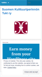 Mobile Screenshot of kulttuuriperinnontuki.com
